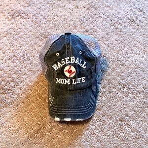 Denim Baseball Mom Hat / Katydid